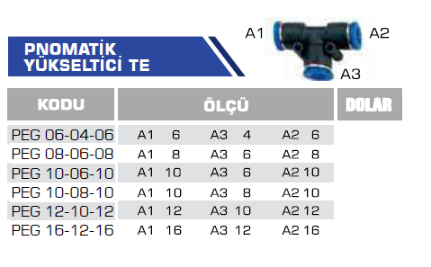 PNOMATİK YÜKSELTİCİ TE