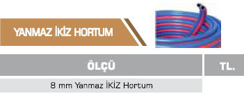 YANMAZ İKİZ HORTUM